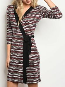 GILLI Faux Wrap Dress